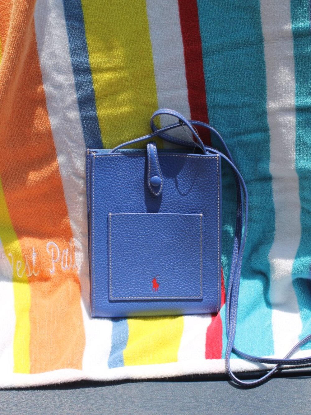 Polo Ralph Lauren Polo Play Leather Pocket Crossbody